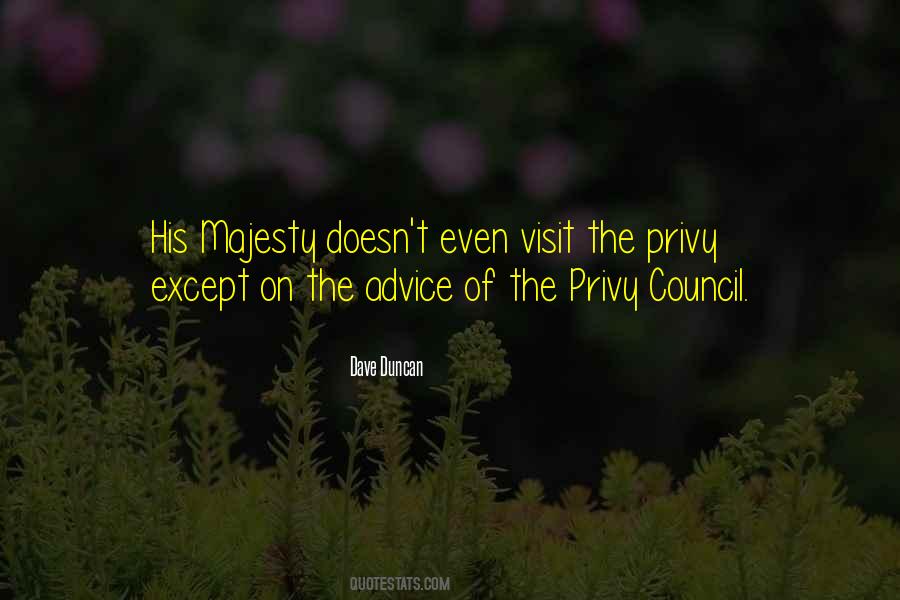 Quotes About Privy #455471