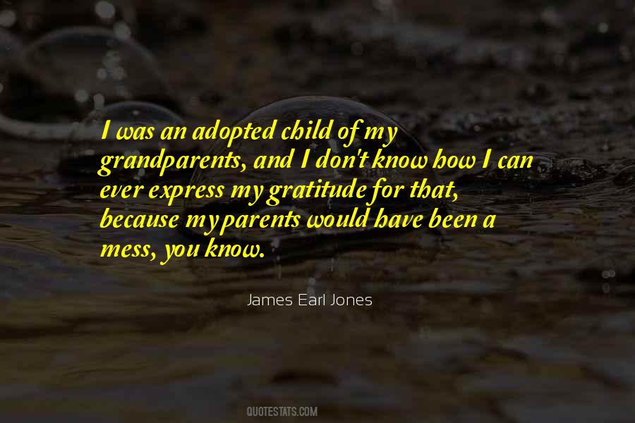 Quotes About Adopted Child #349860