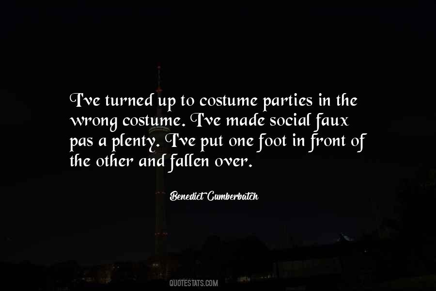 Quotes About Costume Parties #139179