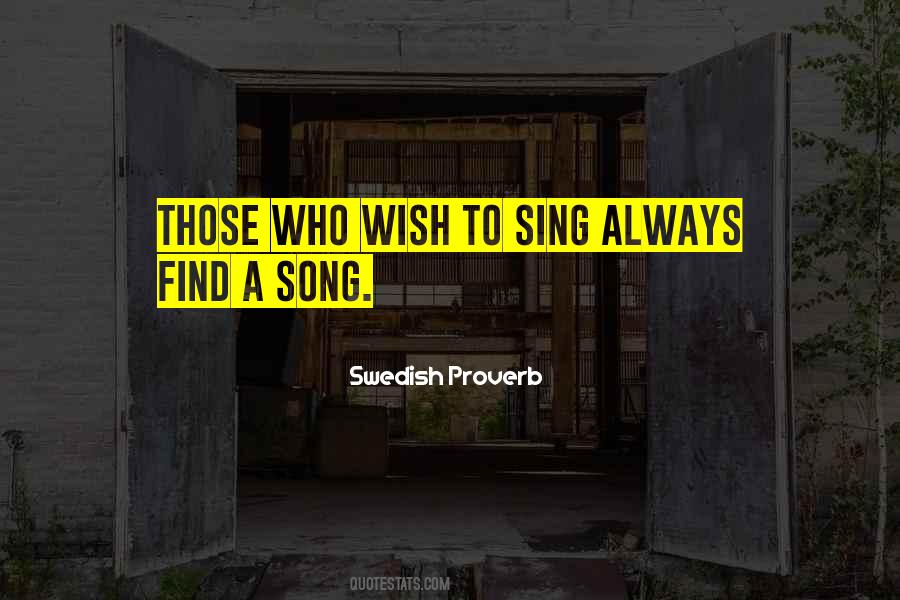 Singing With Joy Quotes #1318183