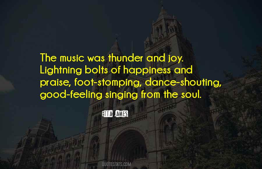 Singing With Joy Quotes #1400671