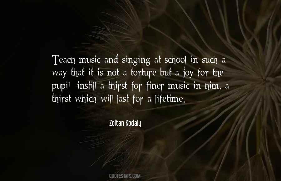 Singing With Joy Quotes #616374