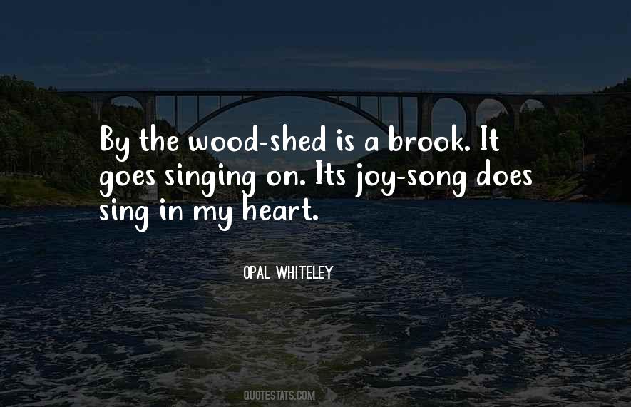 Singing With Joy Quotes #673176
