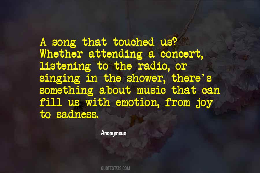 Singing With Joy Quotes #857381
