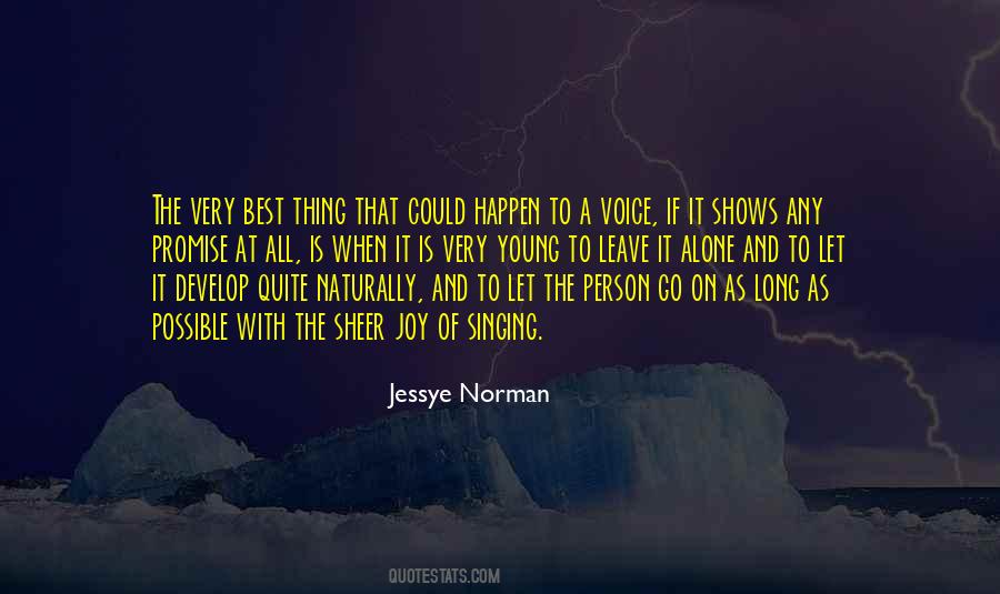 Singing With Joy Quotes #951265