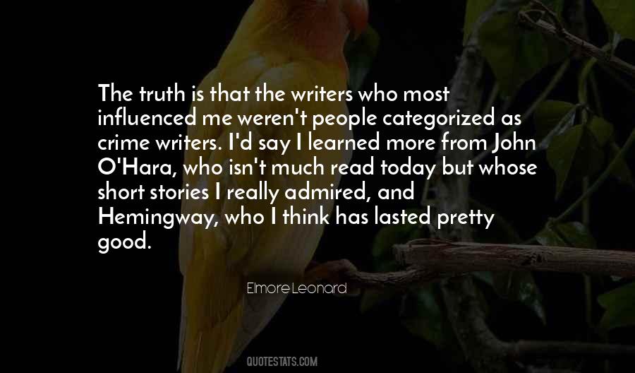 Quotes About Hemingway #1290242