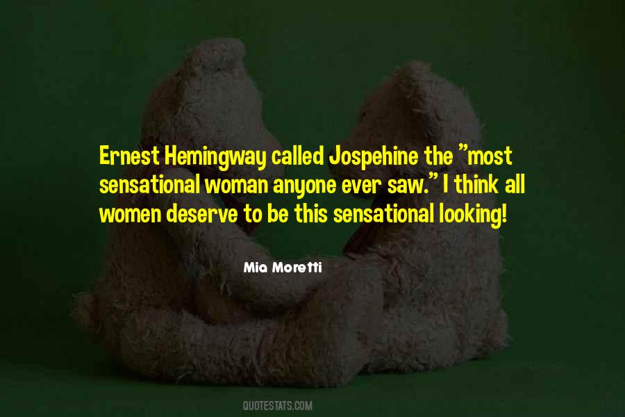 Quotes About Hemingway #1477461