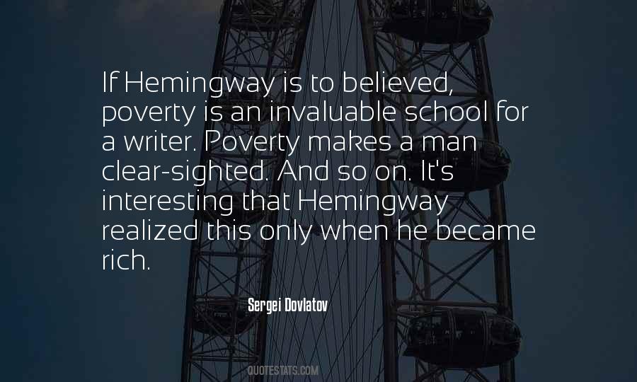 Quotes About Hemingway #911738