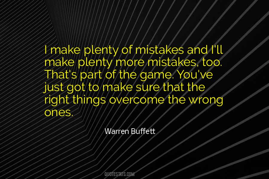 Quotes About Overcoming Mistakes #447741