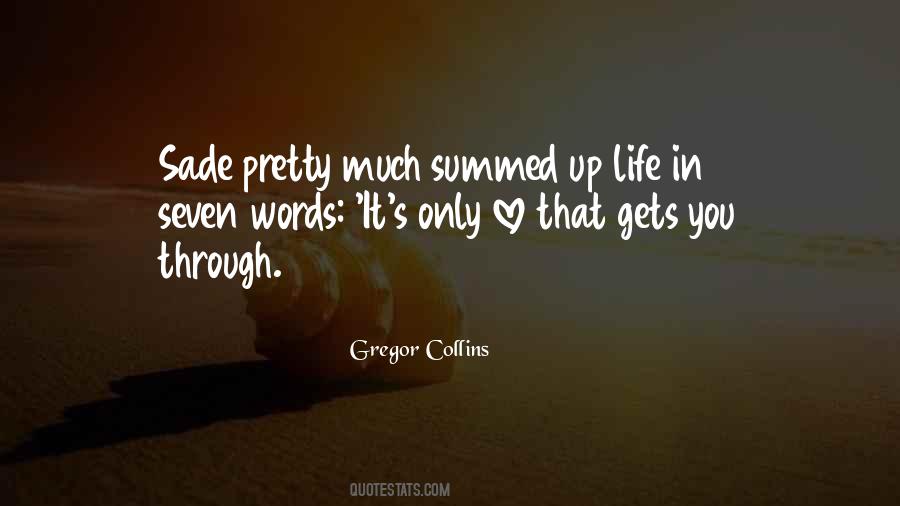 Summed Up Quotes #34077