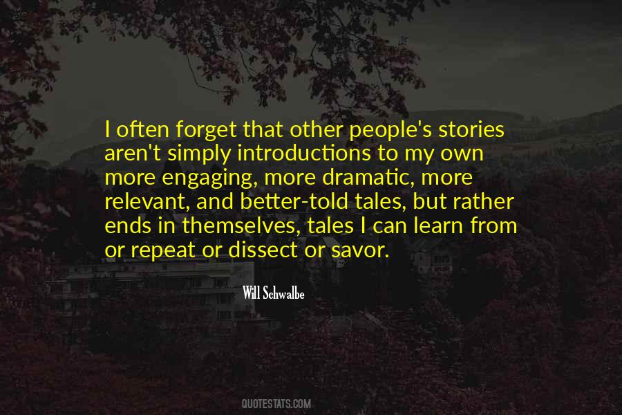 Quotes About Tales #1219370