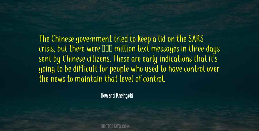 Quotes About Too Much Government Control #107959