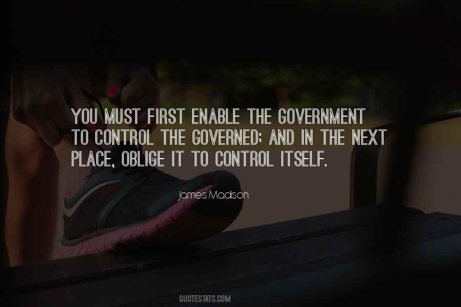 Quotes About Too Much Government Control #122812