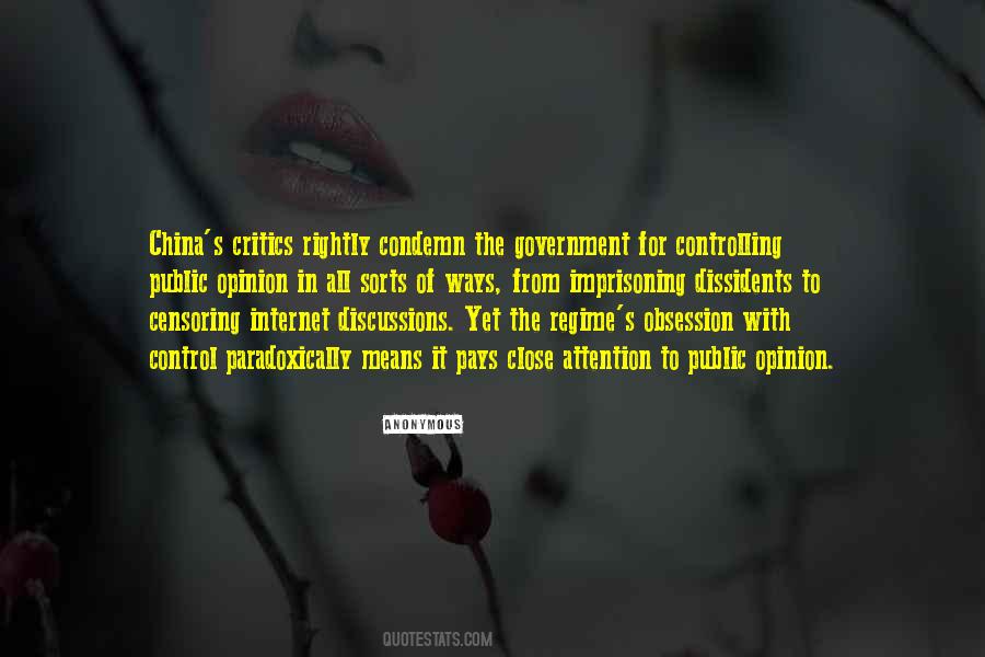 Quotes About Too Much Government Control #131307