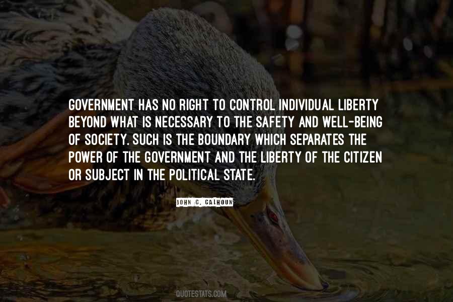 Quotes About Too Much Government Control #174742