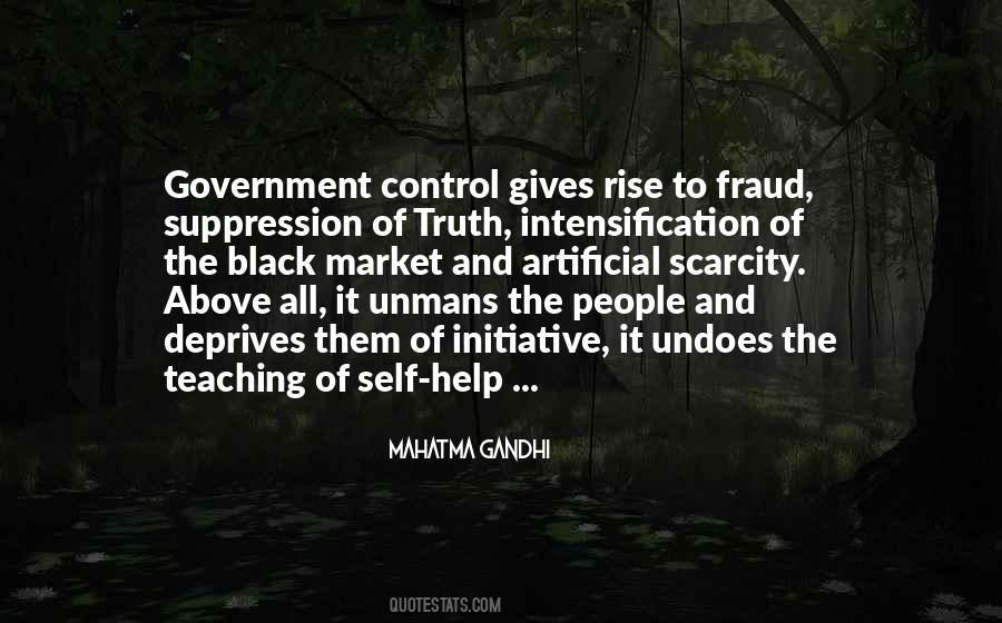 Quotes About Too Much Government Control #216478