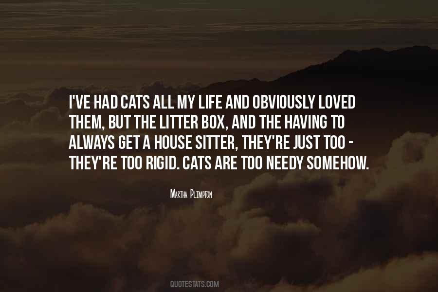Quotes About House Cats #486659