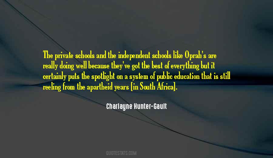 Quotes About Private School Education #583243