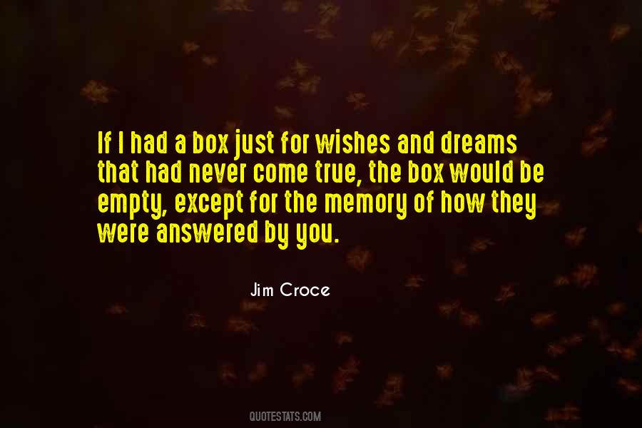 Quotes About Memory Box #759174