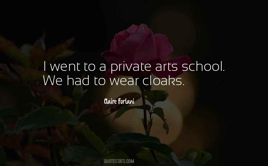 Quotes About Private School #190219