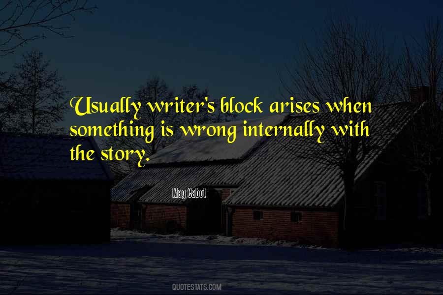 Quotes About Something Is Wrong #1206896