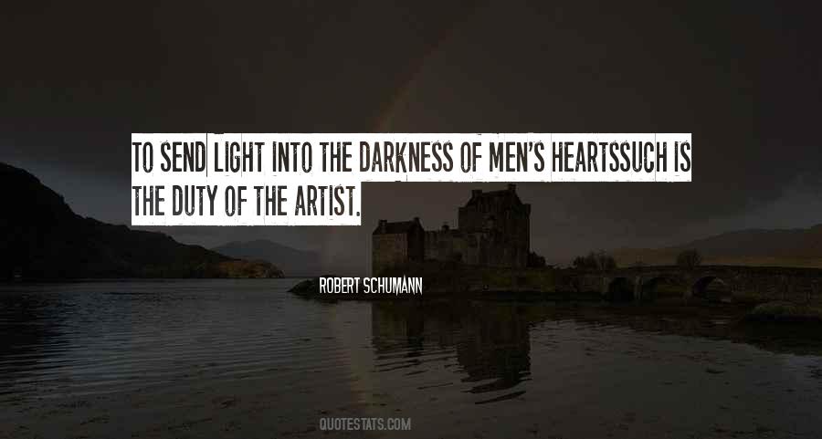 Quotes About Light And Darkness In Heart Of Darkness #471526