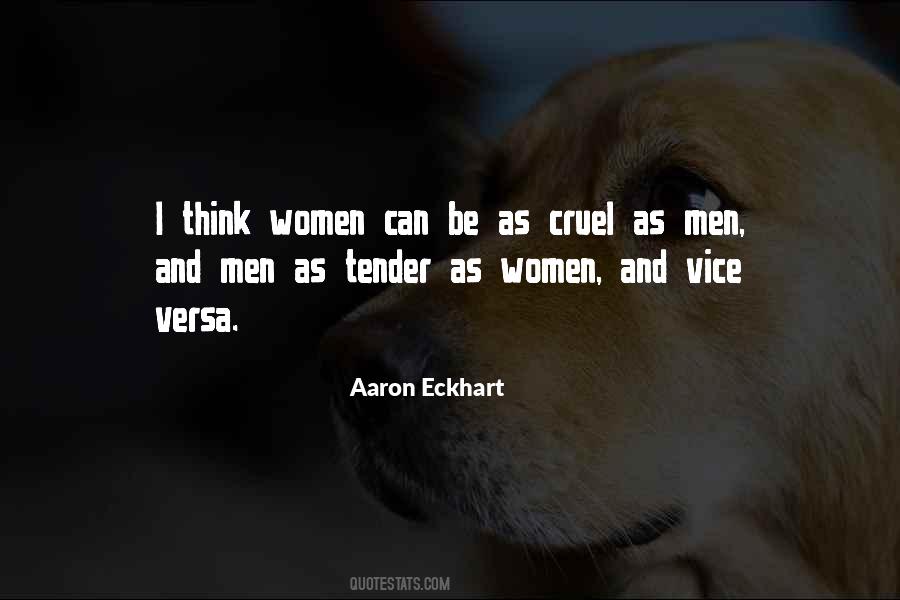 Cruel Women Quotes #108230