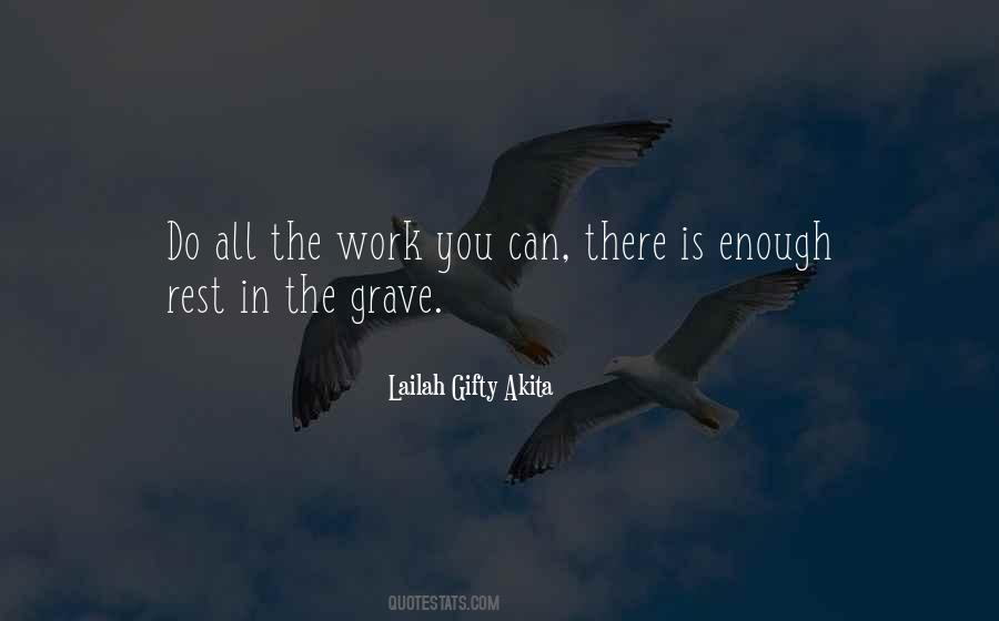 Death Life Work Quotes #212271