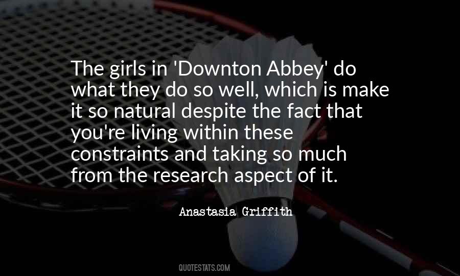 Quotes About Downton Abbey #599805
