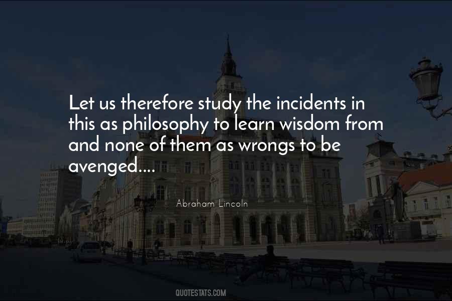 Quotes About Incidents #786973