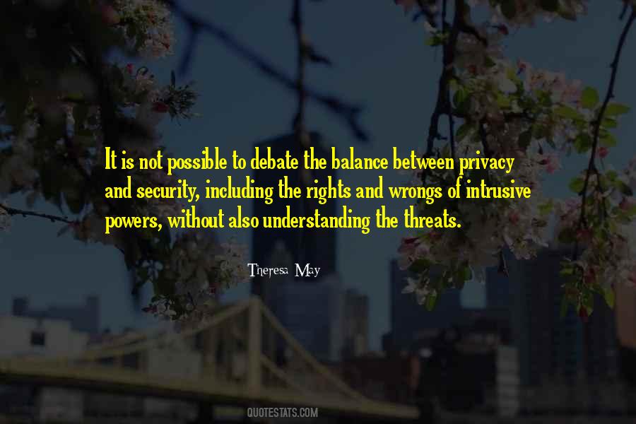 Quotes About Privacy Rights #43528