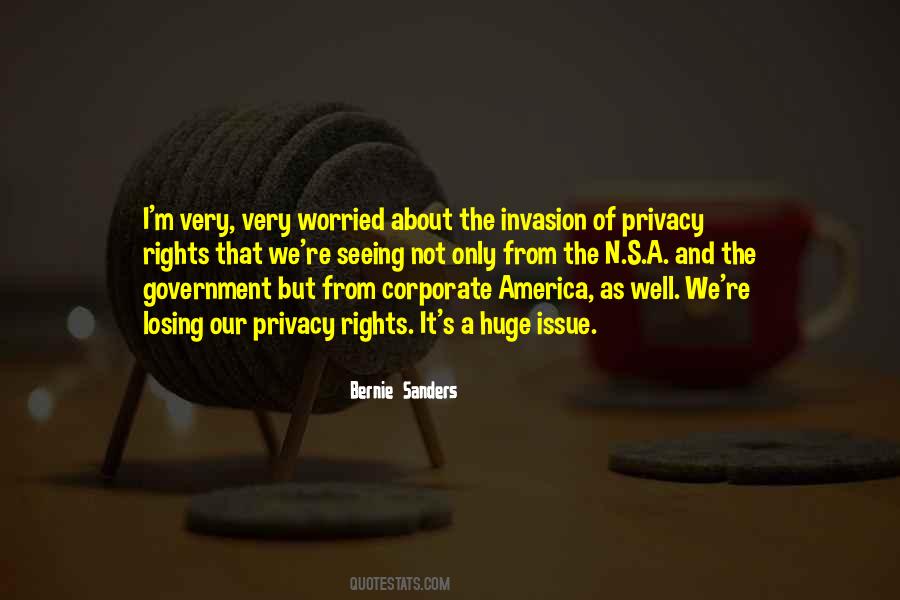 Quotes About Privacy Rights #535788