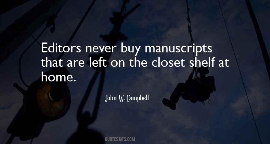 Quotes About Manuscripts #1203478