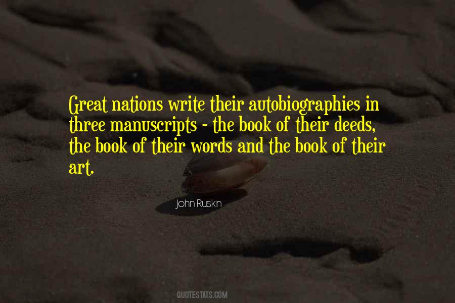 Quotes About Manuscripts #1364661