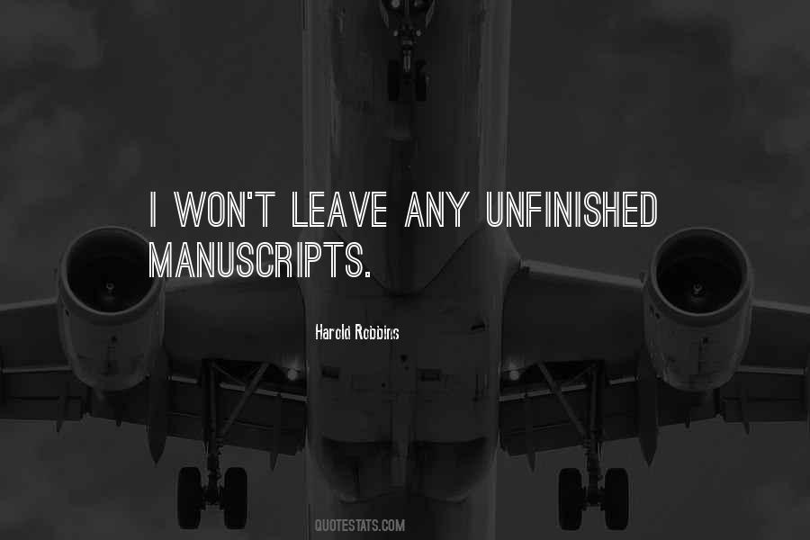 Quotes About Manuscripts #1708930
