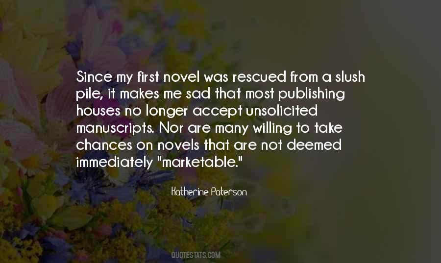 Quotes About Manuscripts #407336