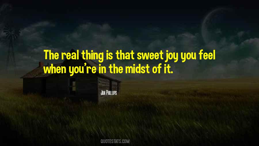 Quotes About The Real Thing #994850