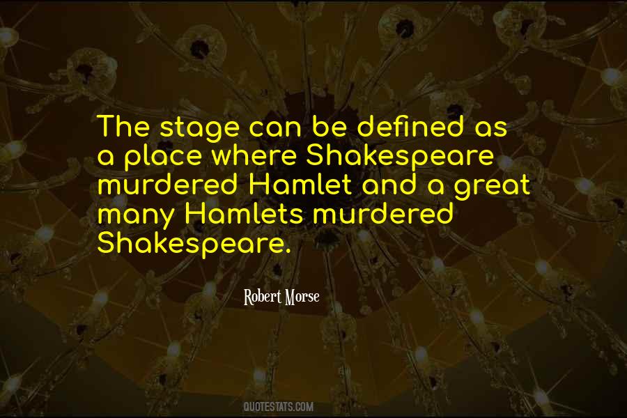Shakespeare Hamlet Quotes #359282