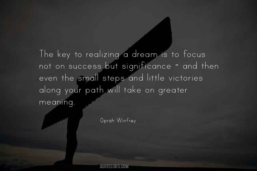 Quotes About Steps To Success #1838039