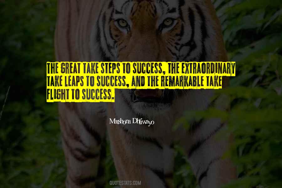 Quotes About Steps To Success #530508