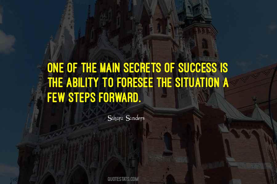 Quotes About Steps To Success #73150