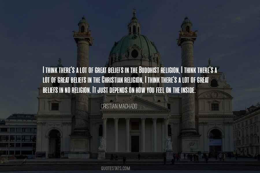 Quotes About Buddhist Religion #1166236