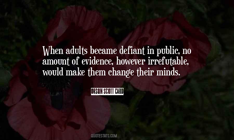 Quotes About Defiant #1640871