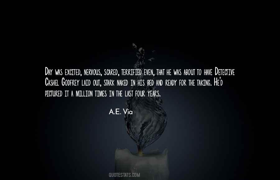 Excited And Nervous Quotes #1676960