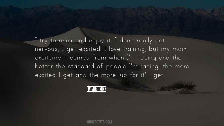 Excited And Nervous Quotes #435060