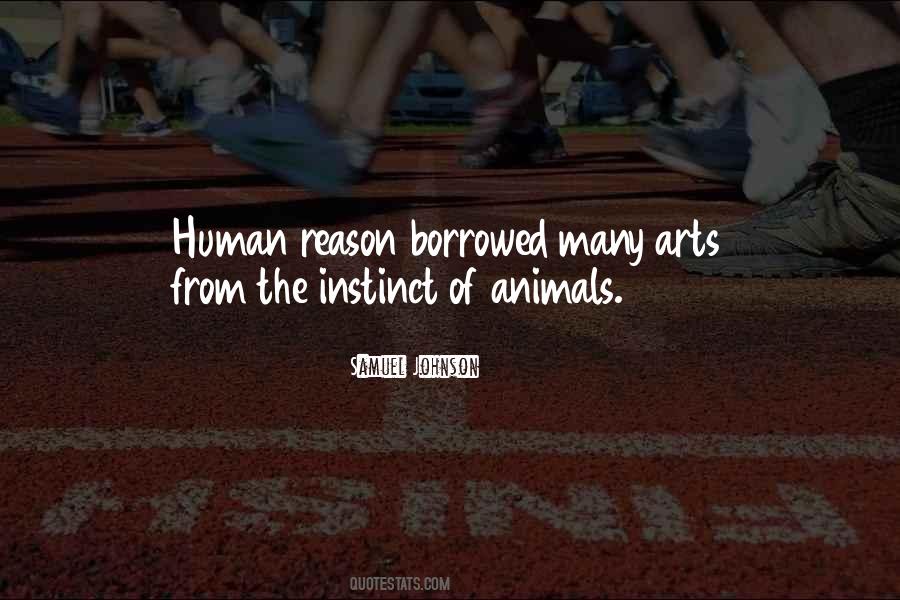 Quotes About Animal Instinct #1529268