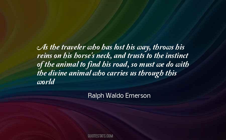 Quotes About Animal Instinct #1612818