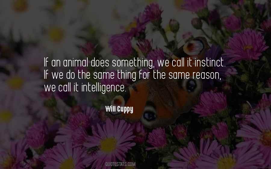 Quotes About Animal Instinct #41456