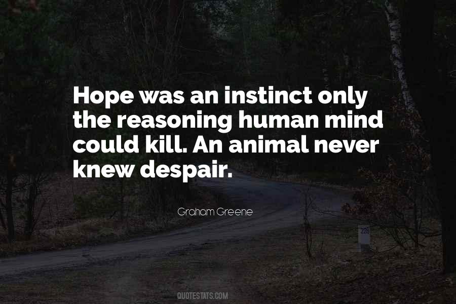 Quotes About Animal Instinct #539884