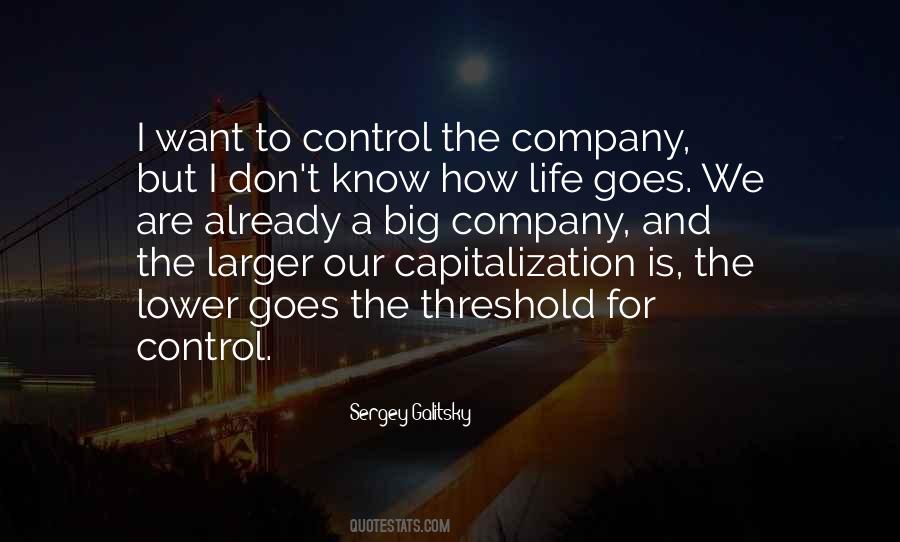 Quotes About Life And Control #156262